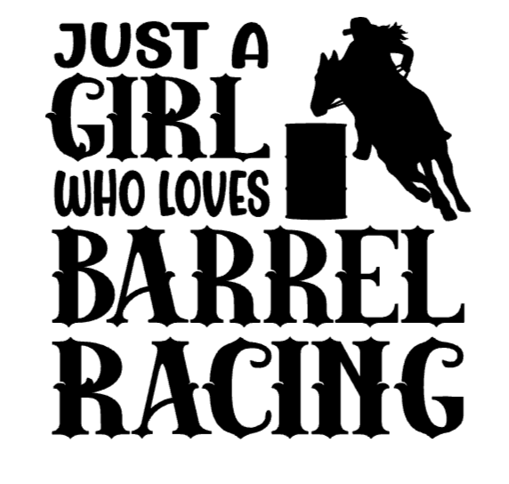 Just a girl who loves Barrel racing