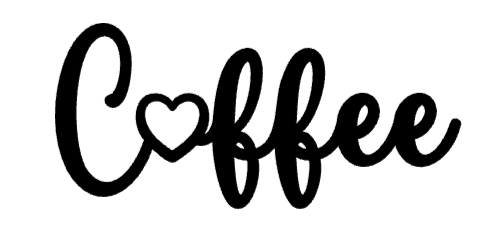 coffee with a heart