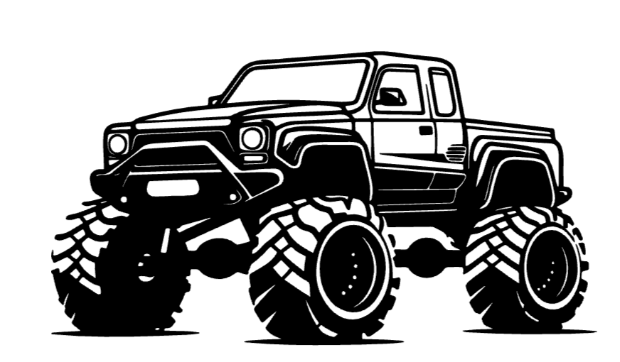 4X4 Stickers