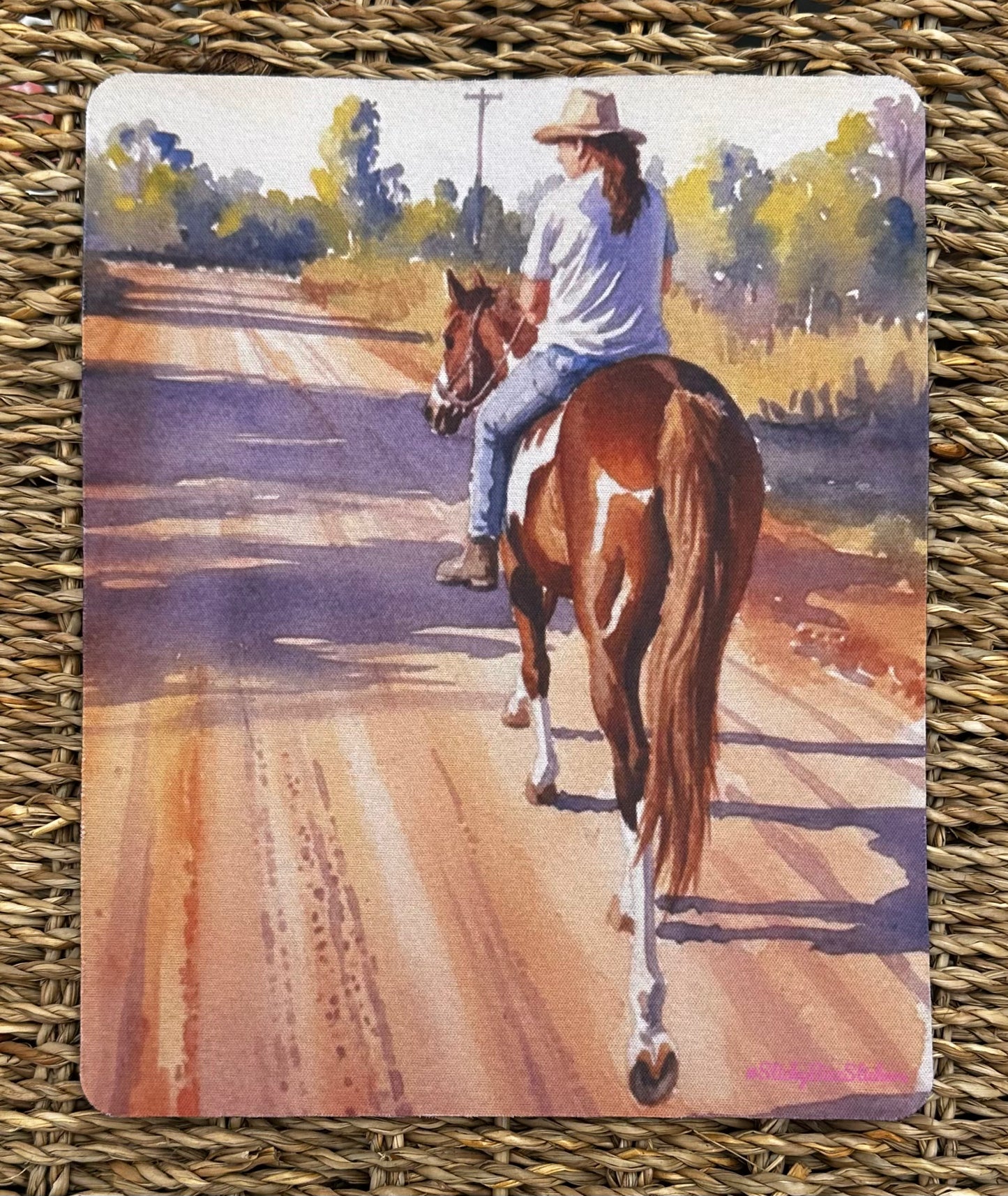 Girl on a horse