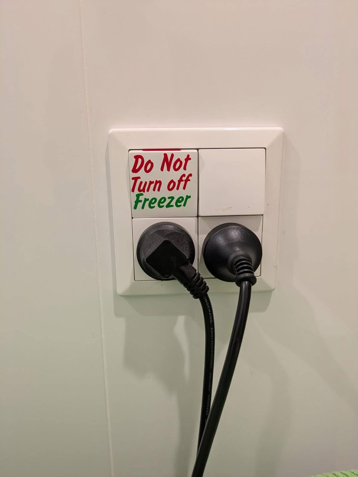 Light switch stickers