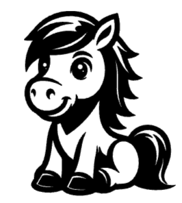 Cute toy horse