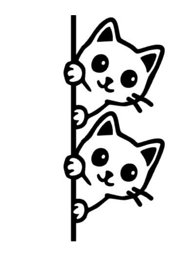 peekaboo Cats